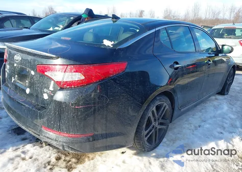 2013 Kia Optima Sx from USA, damaged, VIN 5XXGR4A63DG140966